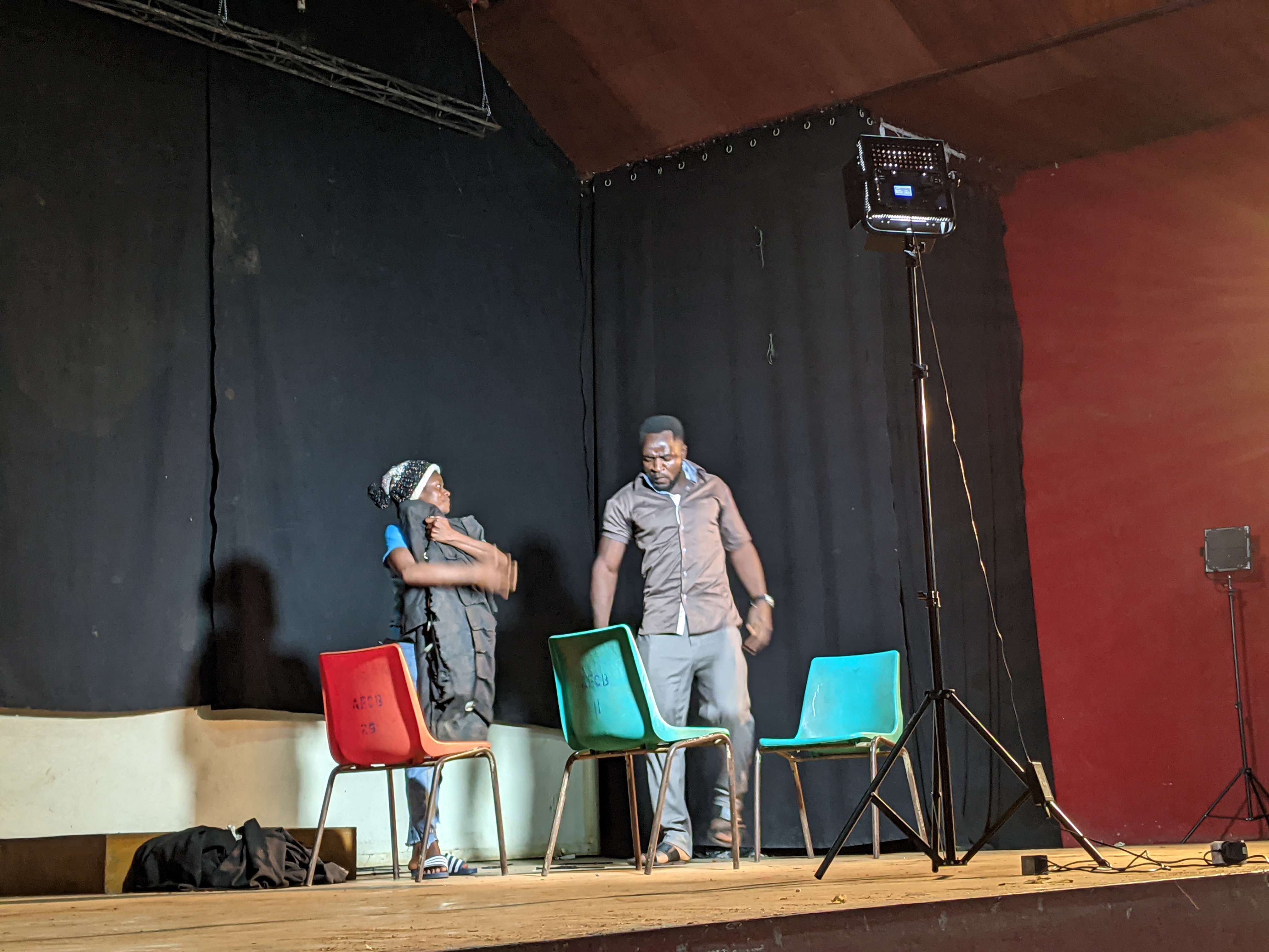 Theater Shows (A Woman Spoke, HER, Since 1972, The Great Liberation, and The Memorial)